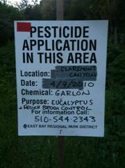 EBRPD pesticide notification